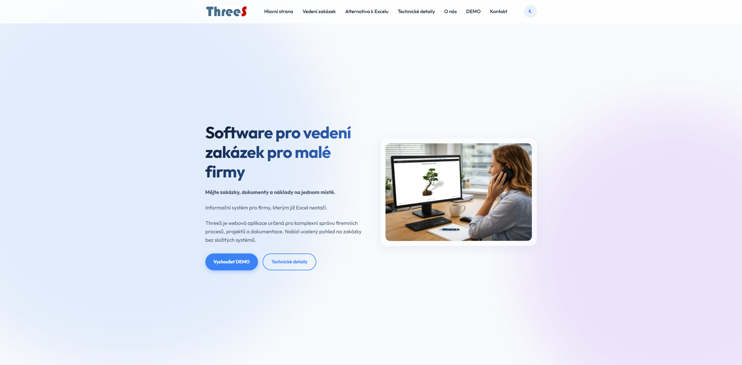 Ukázka systému ThreeS